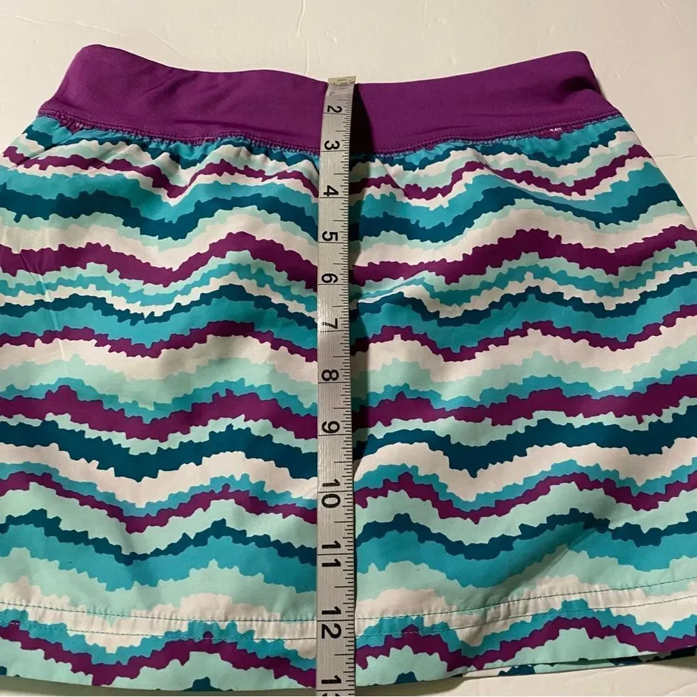 Columbia girls Ripple Maker Board swimsuit Skort skirt bottom omni shade 10-12